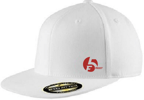 F5 Project | Flatbill Hat - white, logo