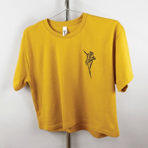 KrAz Dance | Ideal Crop Tee (Gold)