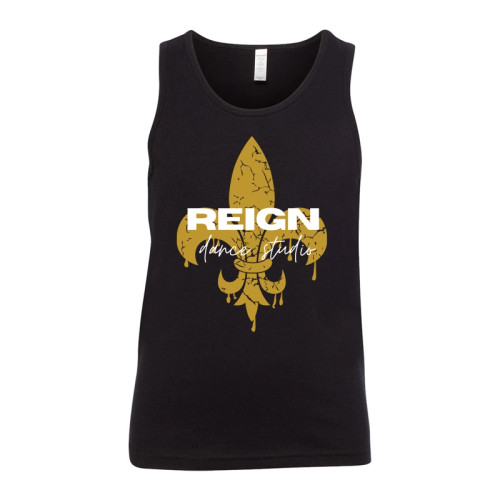 Reign Dance Studio | Youth Black Jersey Tank