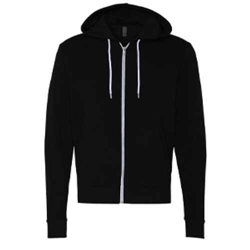 Bella Canvas Zip-Up fleece Hoodie