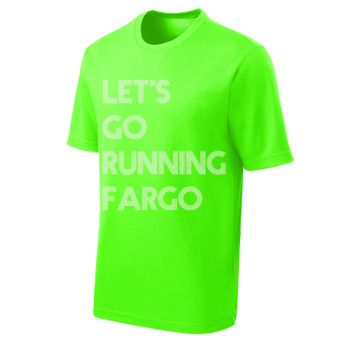 Let's Go Running Fargo | RacerMesh Tee