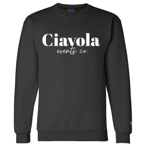 Ciavola Events Company | Black Crewneck