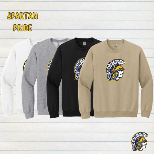 Fargo Spartans Logo Crewneck All