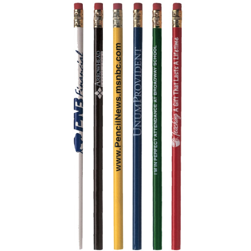 Selection of classic custom promo pencils for your business!