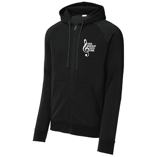 Fargo Moorhead Youth Choir | Adult Full Zip Hoodie Black