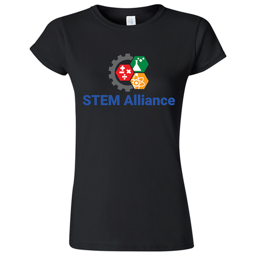 STEM Alliance | Softstyle Women's T-Shirt Black