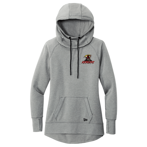 Redcaps | Ladies Tri-Blend Fleece Pullover Hoodie Shadow Grey Heather