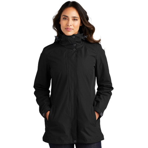 Black 3 in 1 jacket for ND winters