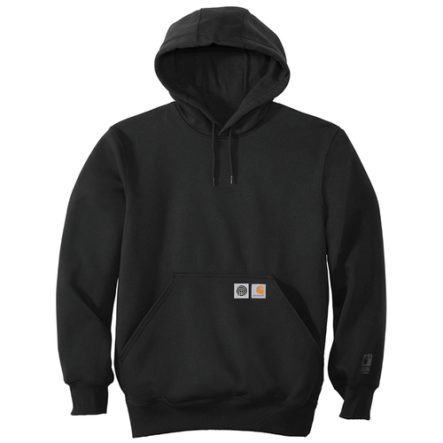 1PrettyRicky | Carhartt Rain Defender Heavyweight Hooded Sweatshirt Black