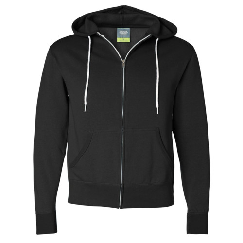 Custom Black Full Zip Sweatshirt