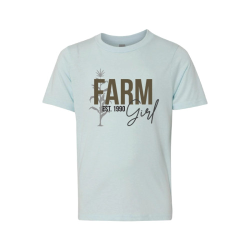 Farm Girl | Youth Tee Blue