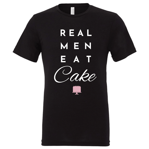 Paisley & Dash | Real Men Eat Cake Triblend Tee