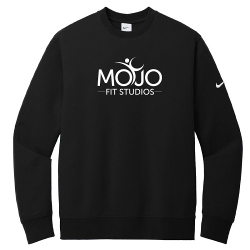 Mojo Fit Studios | Nike Crewneck Sweatshirt  in Black