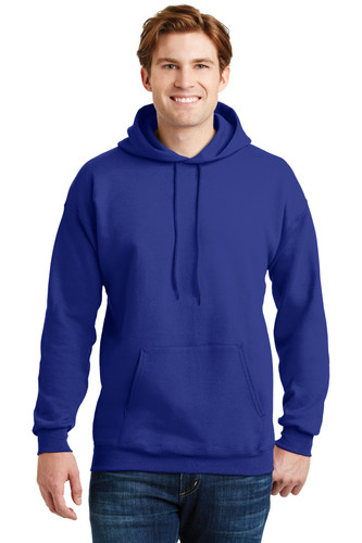 Hanes® Ultimate Cotton® - Pullover Hooded Sweatshirt model front