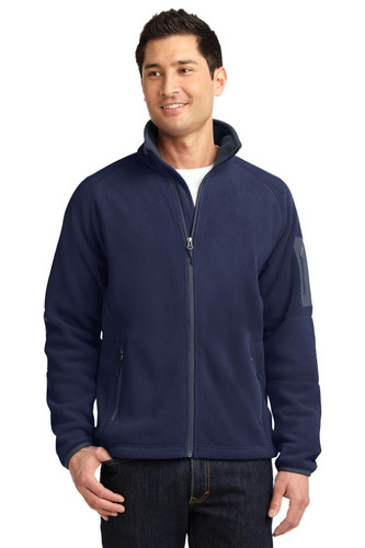 Port Authority® Enhanced Value Fleece Full-Zip Jacket model front
