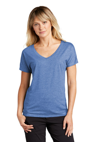 Sport-Tek ® Women's PosiCharge ® Tri-Blend Wicking Dolman Tee model front
