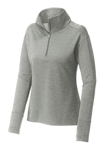Sport-Tek® Women's Sport-Wick® Flex Fleece 1/4-Zip front
