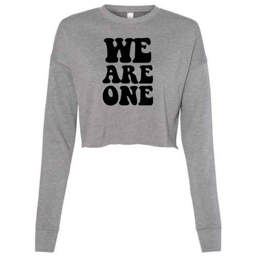 WEAREONE | Women's Crop Crew Fleece
