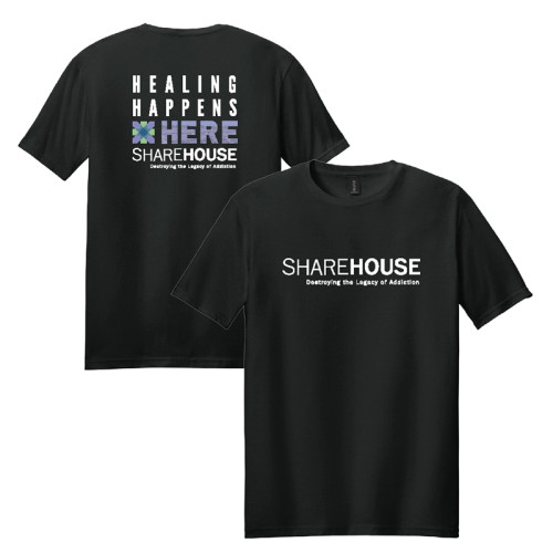 ShareHouse | Healing Happens Here Tee