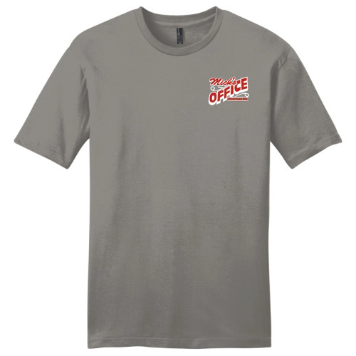 Mick's Office | Mick's Office T-Shirt Gray front