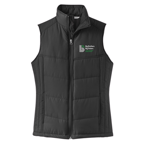 BBBS Logo Embroidered Black Vest 