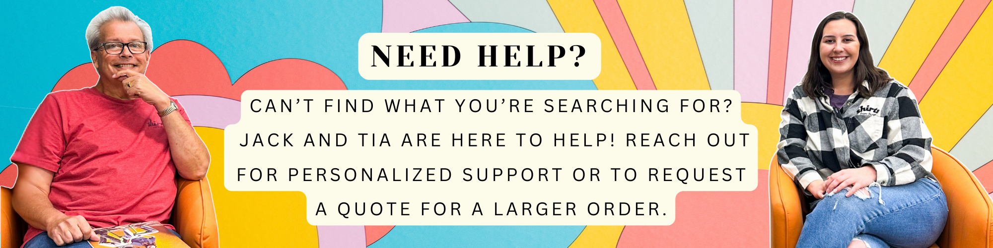 Need Help Footer