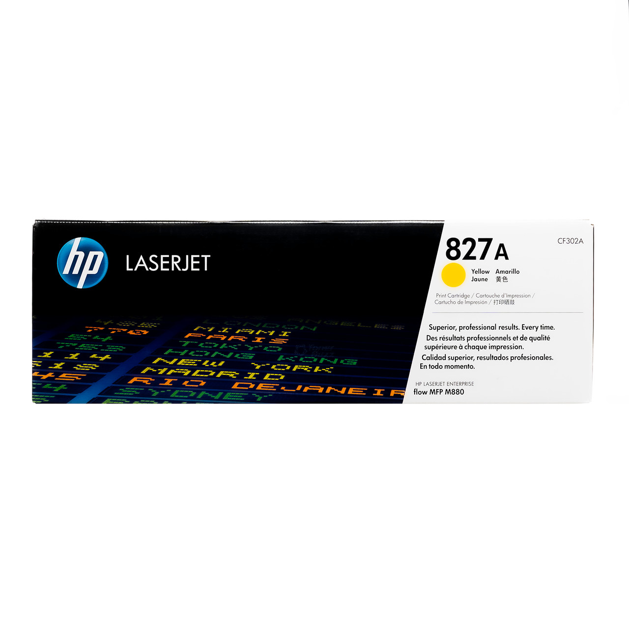 Original HP 827A Black LaserJet Toner Cartridge (CF300A)
