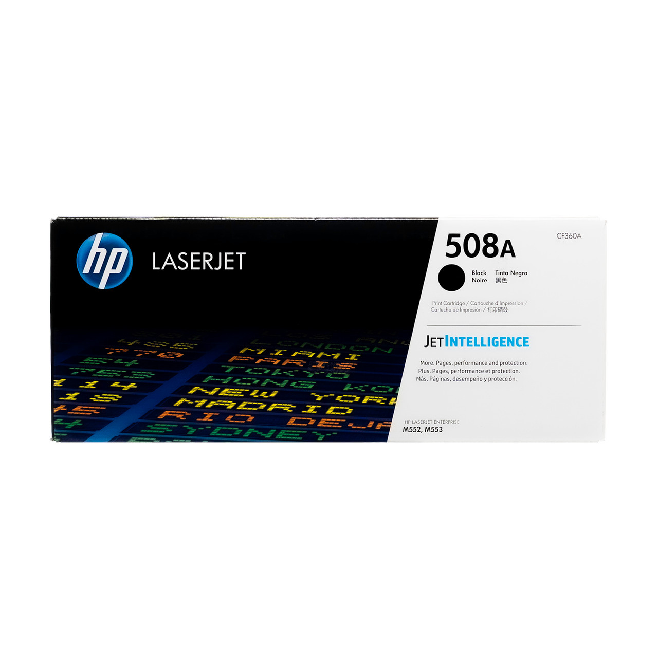 Original HP 508A LaserJet Toner Set (CF360A, CF361A, CF362A