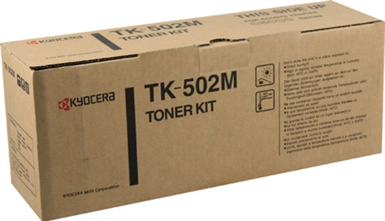 Original Kyocera 370PD3KY Yellow Laser Toner Cartridge (TK-502Y)