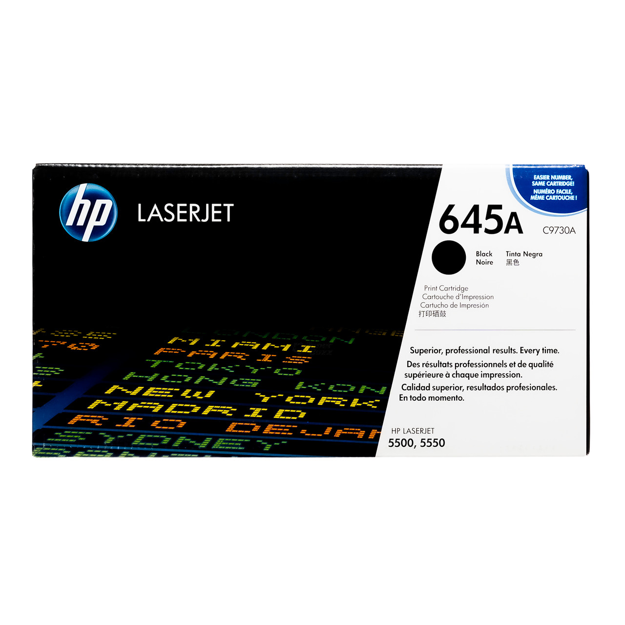 HP 645A トナーカートリッジ 3色セット C9730A 31A 33A Original HP 645A Black LaserJet Toner Cartridge (C9730A)