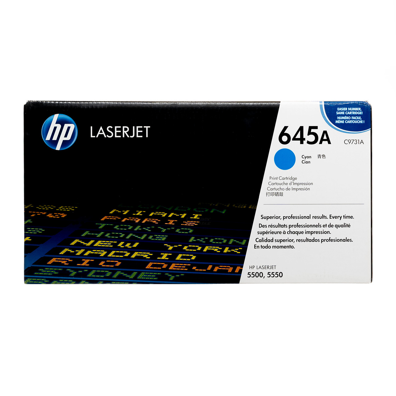 HP 645A トナーカートリッジ 3色セット C9730A 31A 33A Original HP 645A LaserJet Toner Set (C9730A, C9731A, C9732A