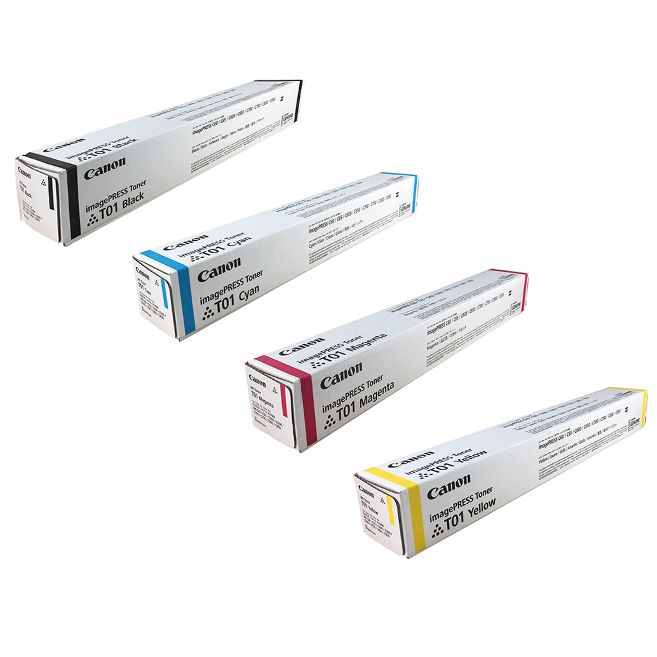 19時迄値下キヤノン imagePRESS Toner T01 4色8本まとめて キヤノン imagePRESS Toner T01 4色8本まとめて
