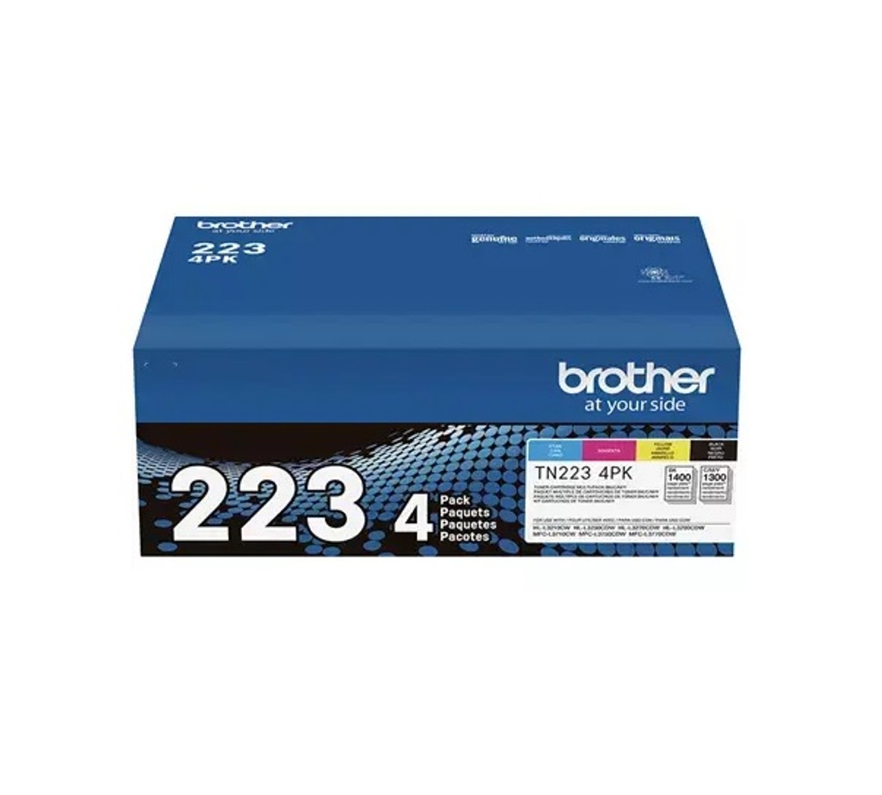 Brother Printer TN336 Toner Set (Black, Cyan, Magenta, Yellow