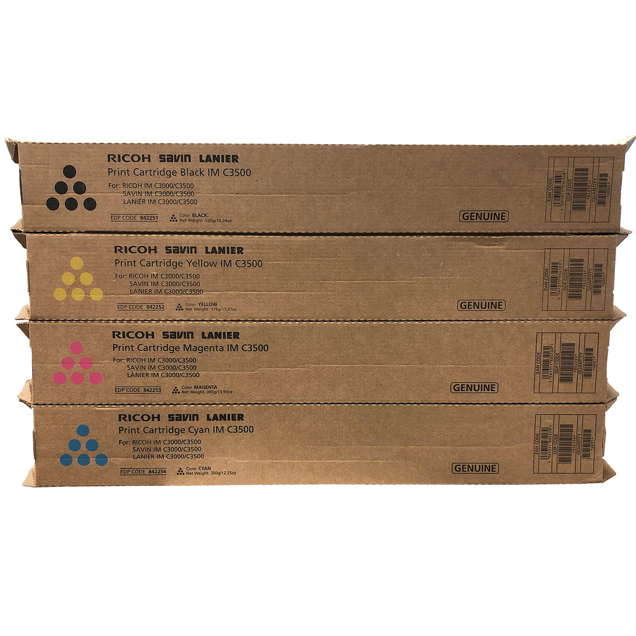 Original Ricoh IM C3500/C3000 Laser Toner Set (842251, 842252