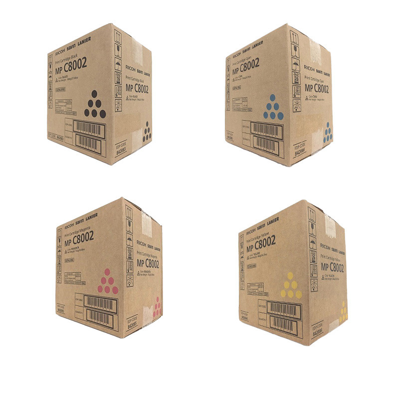 Original Ricoh MP-C6502/C8002 Laser Toner Set (842083, 842085