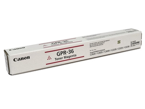 Original Canon GPR-36 3784B003AA Magenta Laser Toner Cartridge