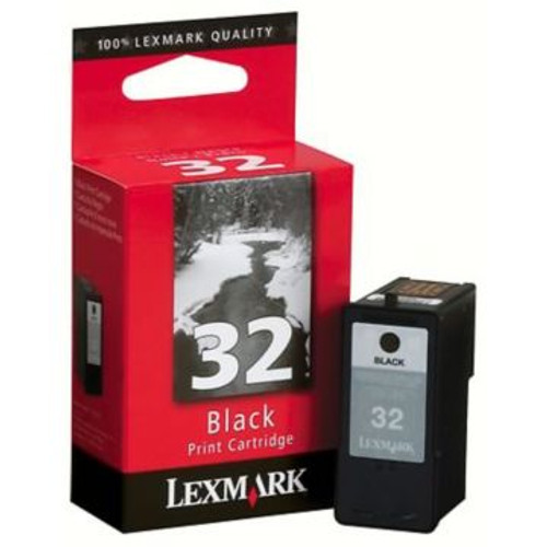 Original Lexmark #32 18C0032 Standard-Yield Inkjet Cartridge  Black