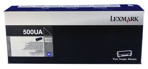 Original Lexmark 50F0UA0 500ua Black Ultra High-Yield Unison Toner Cartridge