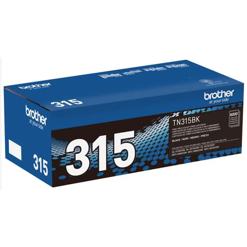 Original Brother TN-315BK Black High-Yield Laser Toner Cartridge (TN315BK)
