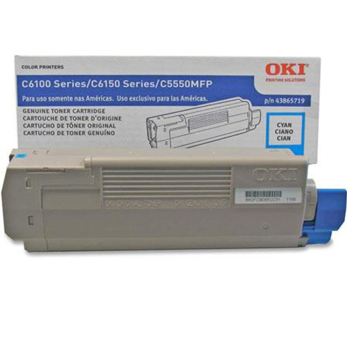 43865719 | Original OKI Laser Toner Cartridge - Cyan
