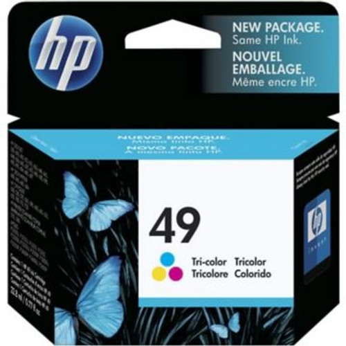 Original HP 49 Tri-Color Inkjet Cartridge