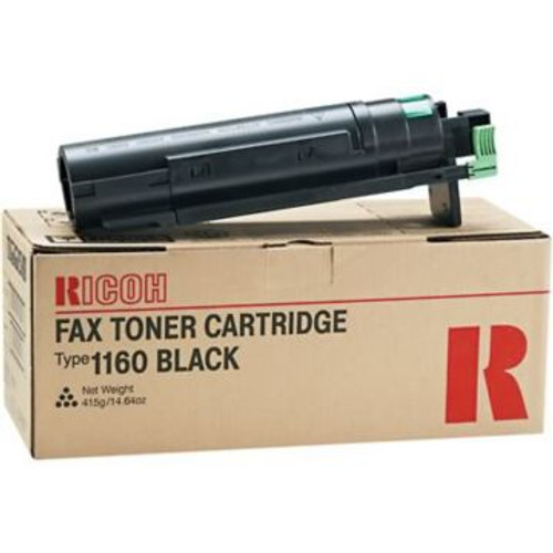 Original Ricoh 430347 Type 1160 Fax Toner Cartridge  Black