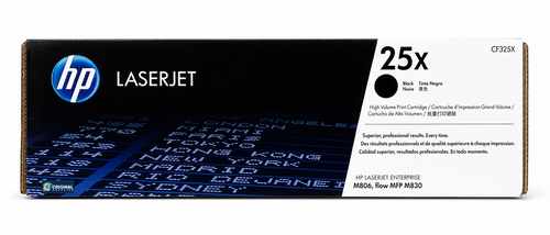 Original HP 25X Black LaserJet Toner Cartridge (CF325X)