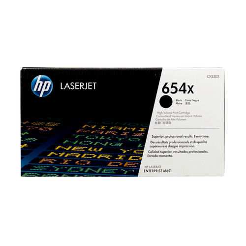 CF330X | HP 654X | Original HP LaserJet Toner Cartridge - Black