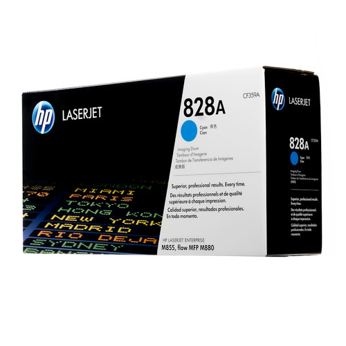 Original HP 828A Black, Cyan, Magenta, Yellow Drum (HP 828A SET)