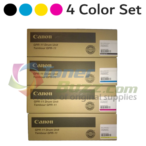 Original Canon GPR-11 Black Cyan Magenta Yellow Drum Cartridge Set 7622A001AA 7623A001AA 7624A001AA 7625A001AA