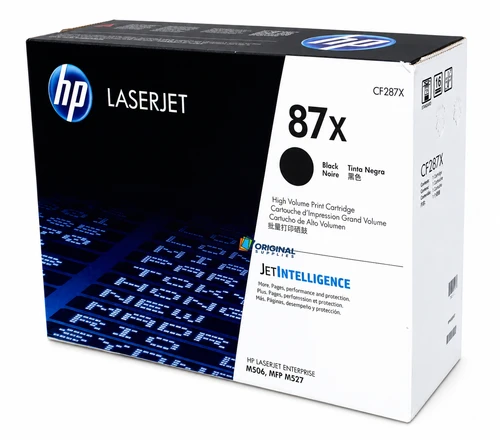 Original HP 87X Black High-Yield LaserJet Toner Cartridge (CF287X)