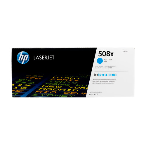CF361X | HP 508X | Original HP High-Yield LaserJet Toner Cartridge - Cyan