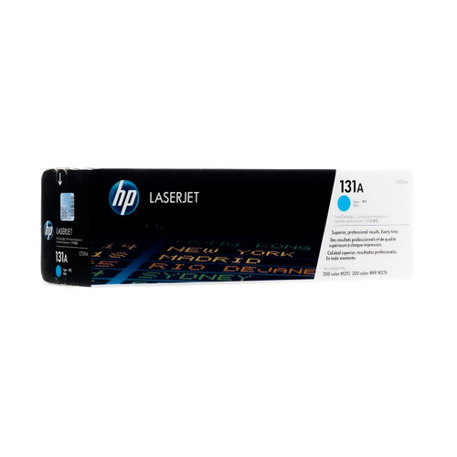 Original HP 131X 131A LaserJet Toner Set (CF210X, CF211A, CF212A, CF213A) - Black, Cyan, Magenta, Yellow