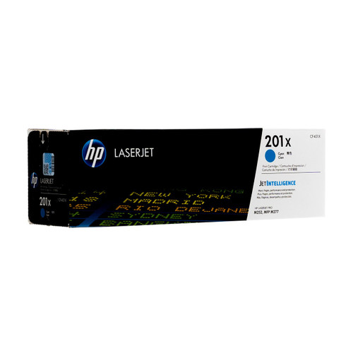 Original HP 201X LaserJet Toner Set (CF400X, CF401X, CF402X, CF403X) - Black, Cyan, Magenta, Yellow